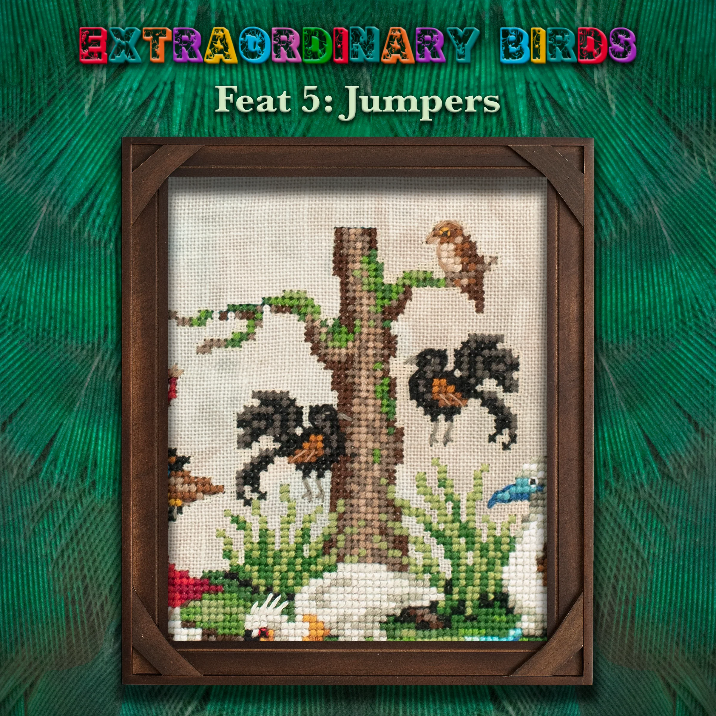 Extraordinary Birds Stitch Along - Digital PDF Cross Stitch Pattern - Image 11