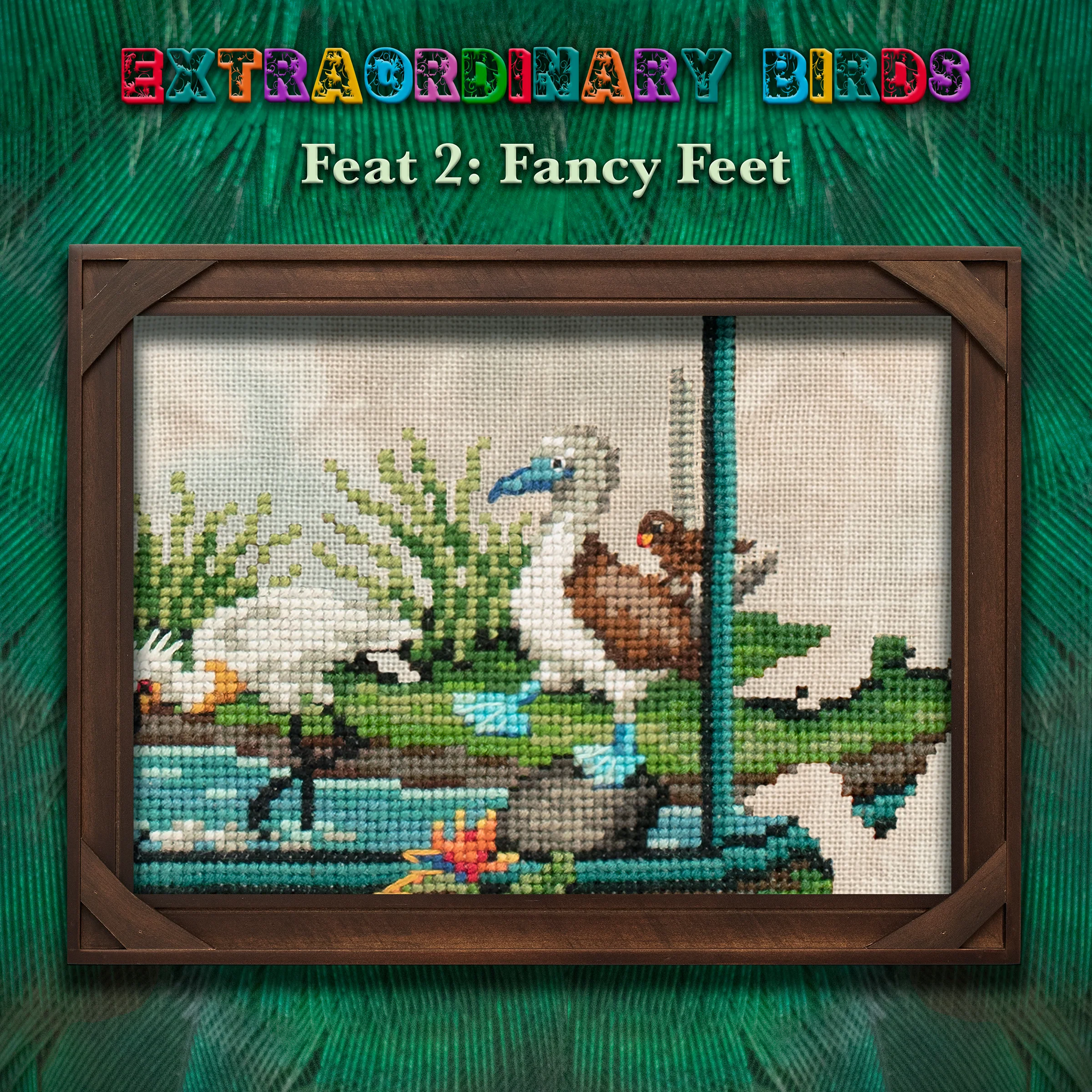 Extraordinary Birds Stitch Along - Digital PDF Cross Stitch Pattern - Image 14