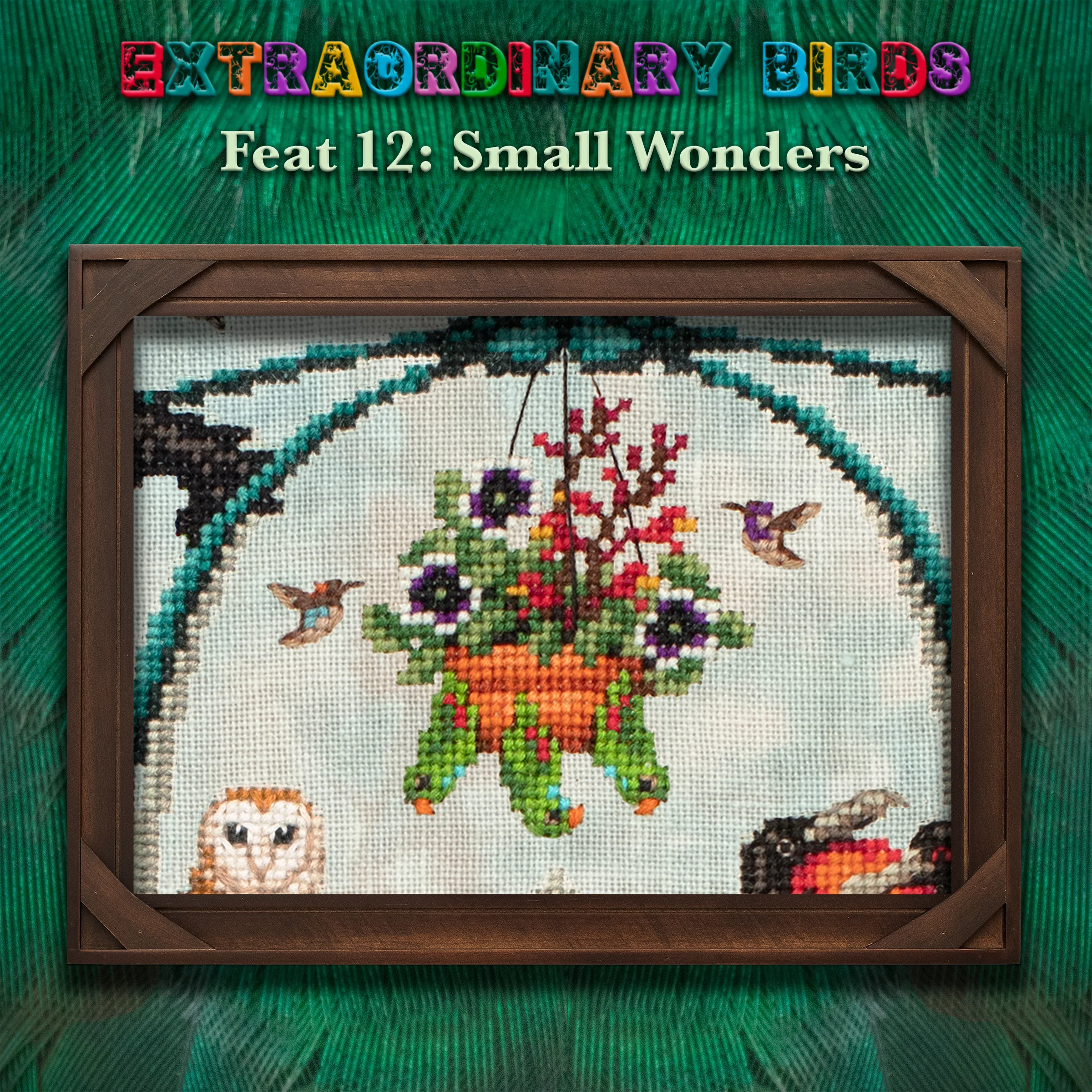 Extraordinary Birds Stitch Along - Digital PDF Cross Stitch Pattern - Image 4