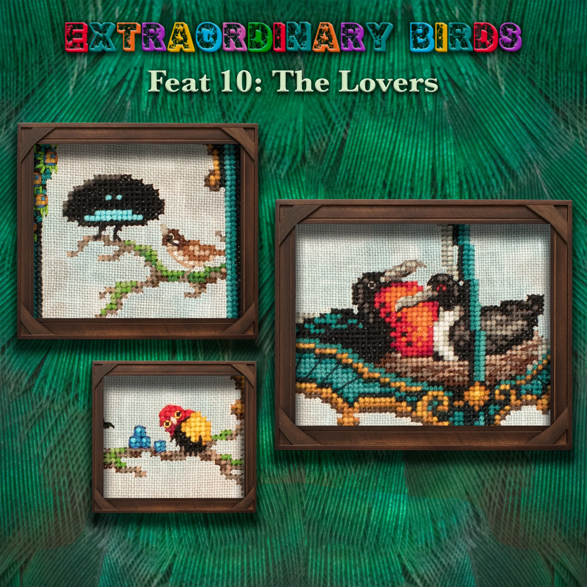Extraordinary Birds Stitch Along - Digital PDF Cross Stitch Pattern - Image 6