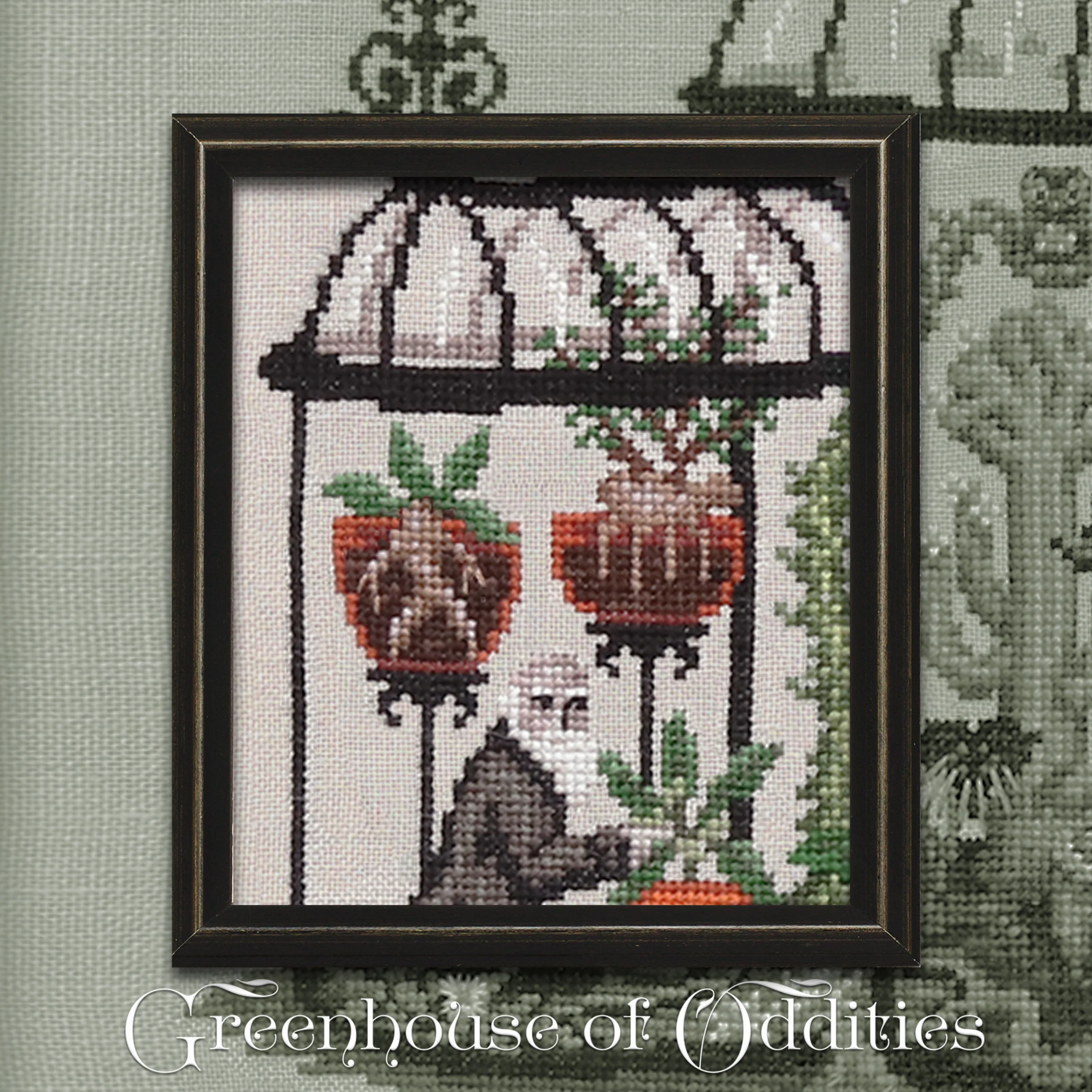 Greenhouse of Oddities - Digital PDF Cross Stitch Pattern - Image 6