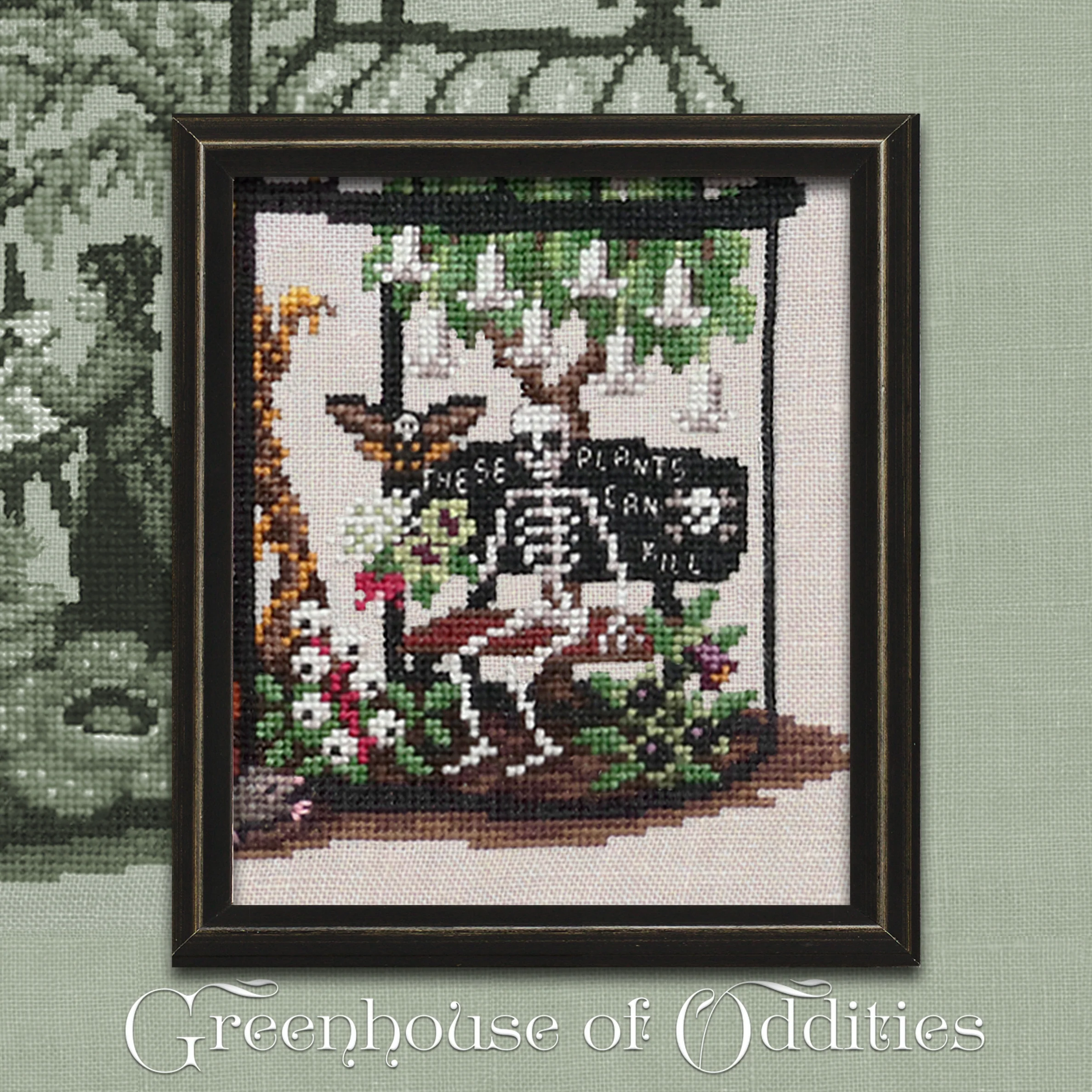 Greenhouse of Oddities - Digital PDF Cross Stitch Pattern - Image 7
