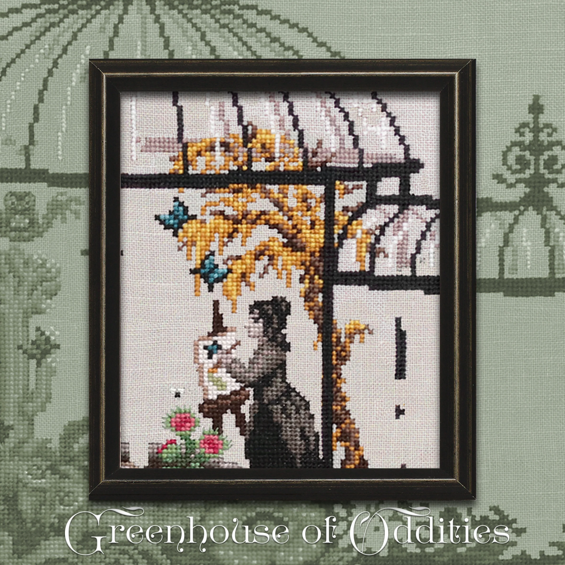 Greenhouse of Oddities - Digital PDF Cross Stitch Pattern - Image 8