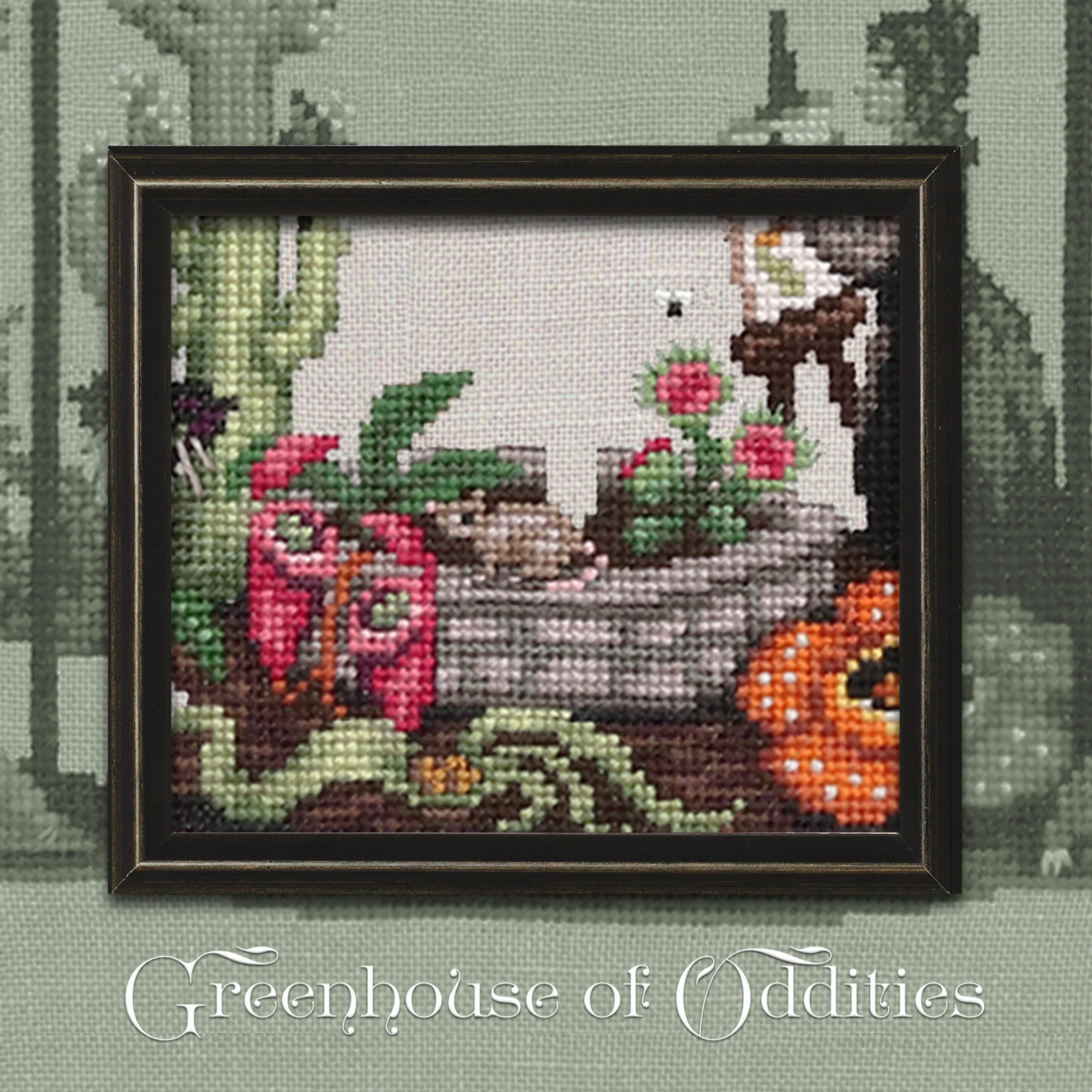 Greenhouse of Oddities - Digital PDF Cross Stitch Pattern - Image 9