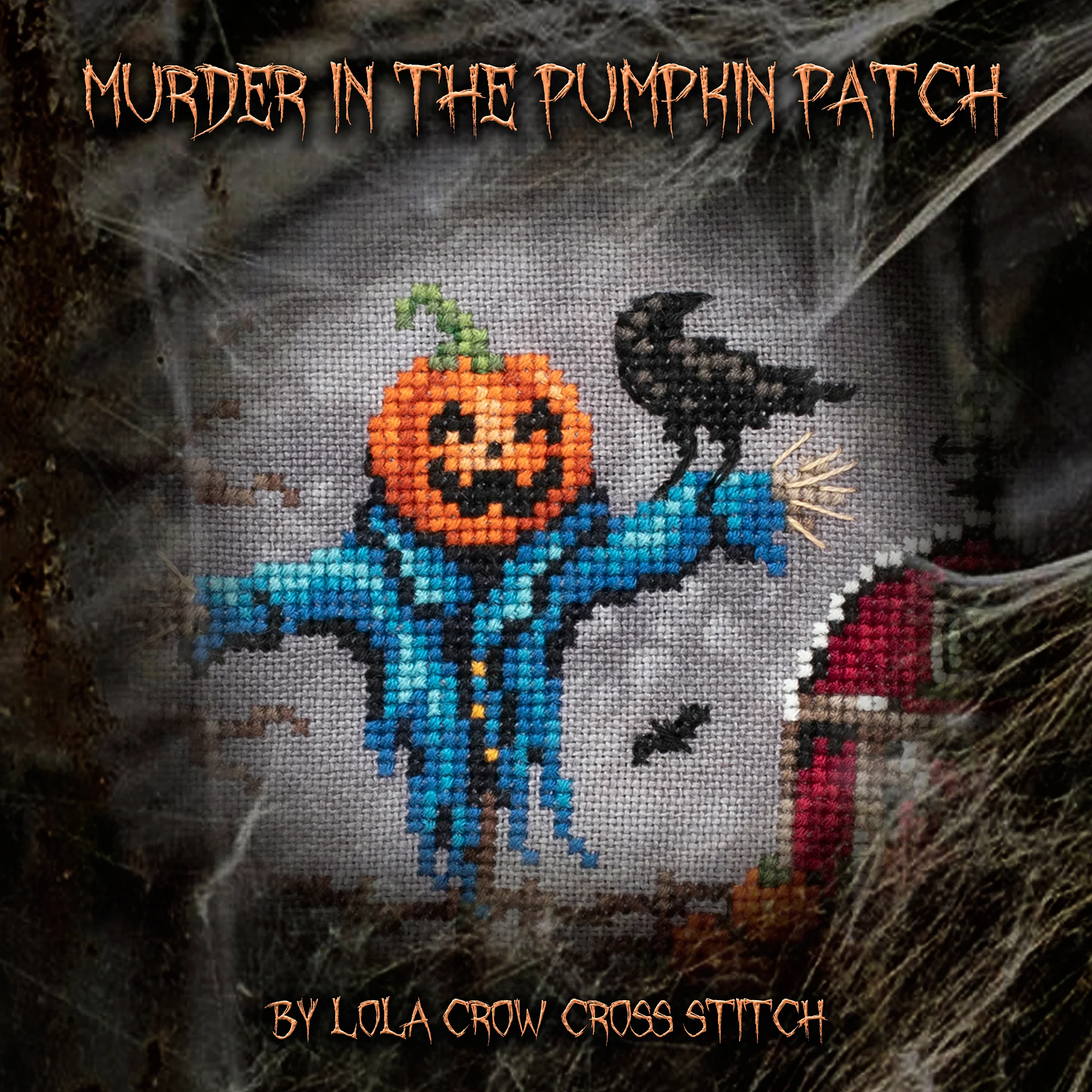 Murder in the Pumpkin Patch - Digital PDF Cross Stitch Pattern - Image 3