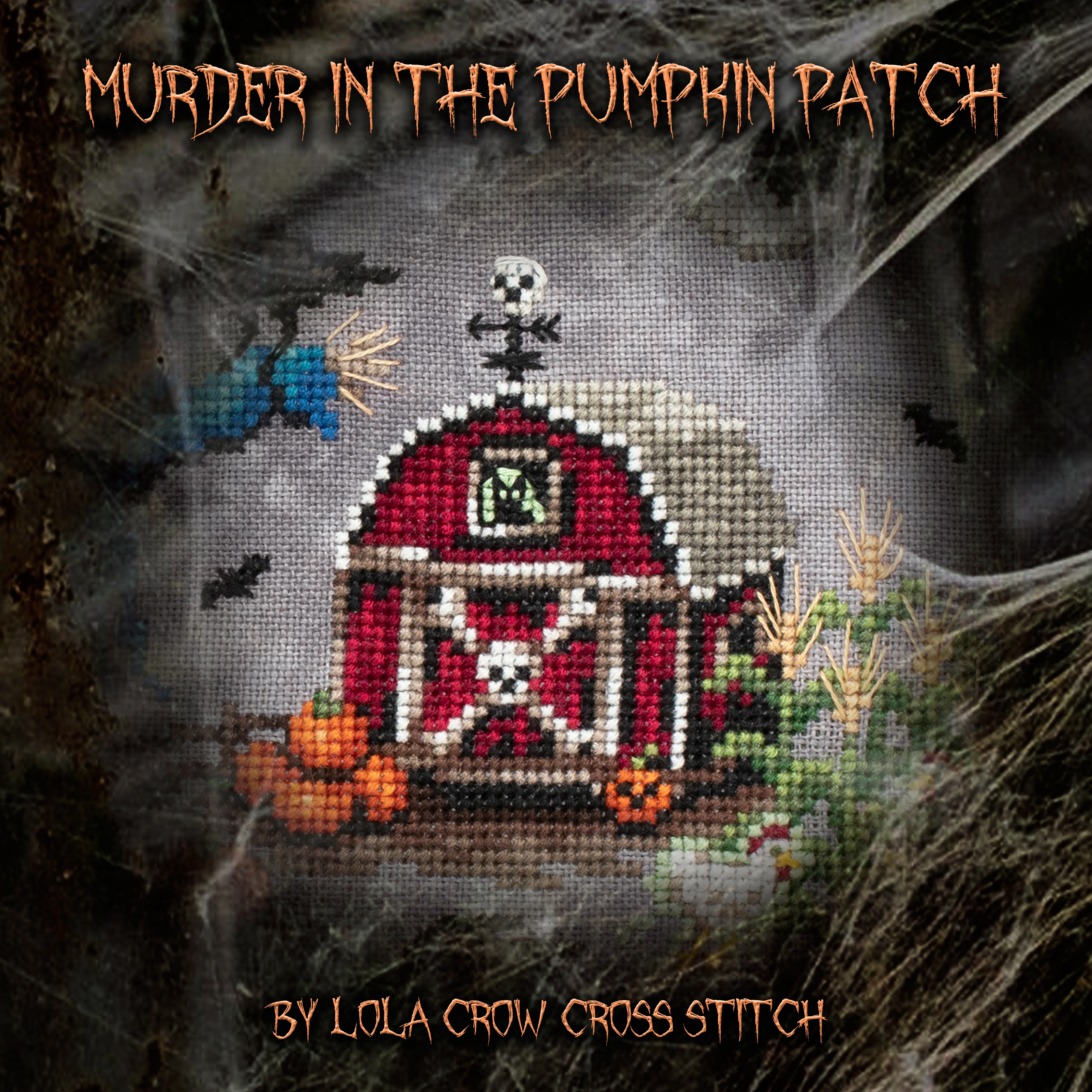Murder in the Pumpkin Patch - Digital PDF Cross Stitch Pattern - Image 4