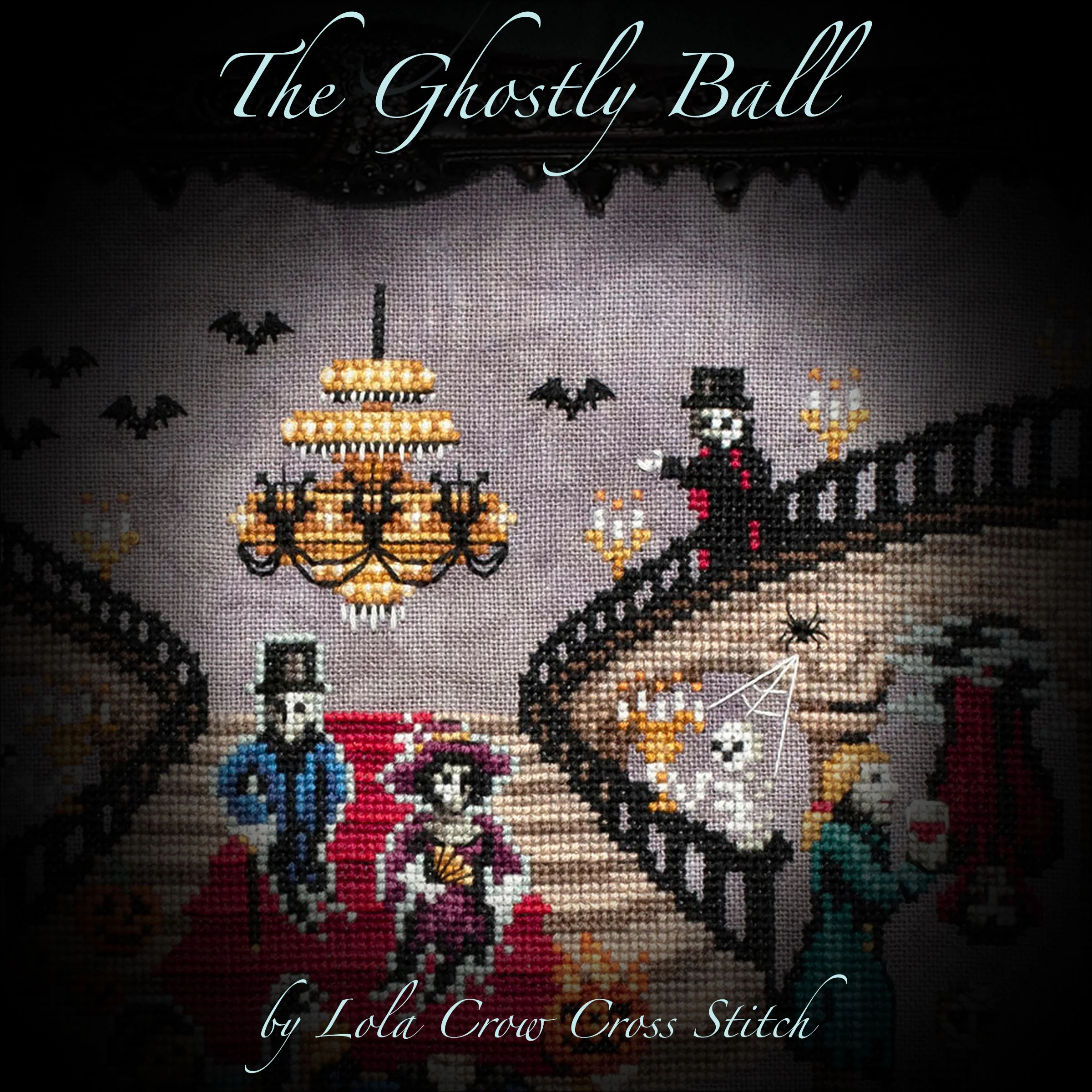 The Ghostly Ball - Digital PDF Cross Stitch Pattern - Image 6